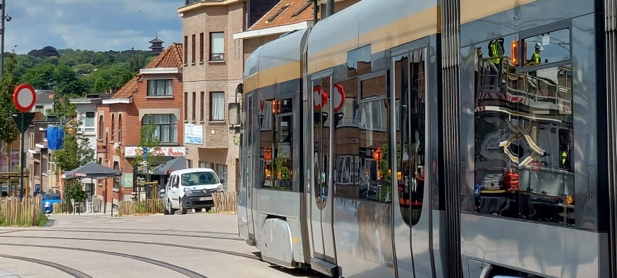 Straßenbahnlinie 10 in Brüssel